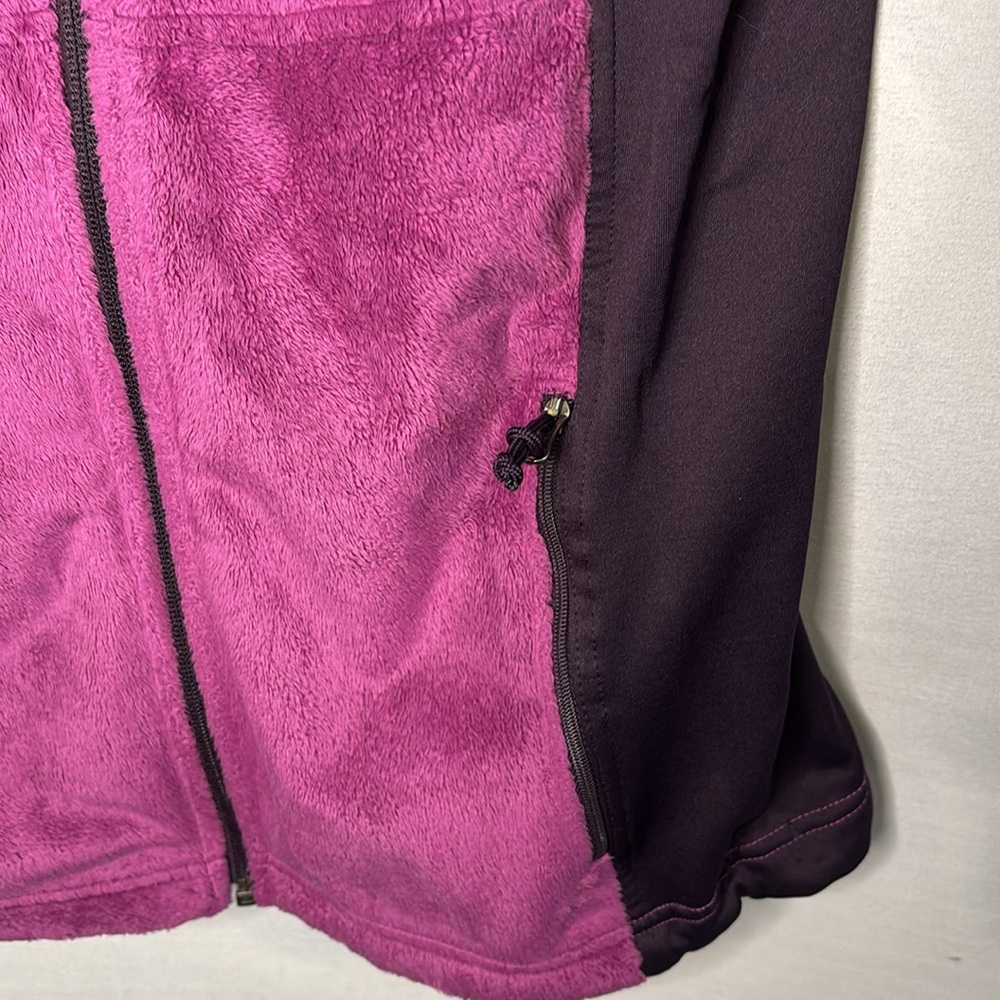 Mountain Hardware Zip Front Purple Fleece Jacket Size Women's XS - Picture 4 of 8